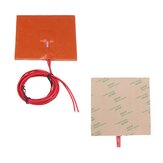 100*100mm 12V 50W Silicone Heated Bed Heating Pad w/ Thermistor For 3D Printer