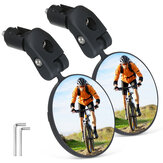 BIKIGHT 1 زوج مرآة الرؤية الخلفية للدراجة قابل للتعديل 360 درجة مرآة مقود الدراجة في الهواء الطلق مرآة دراجة لركوب الدراجات