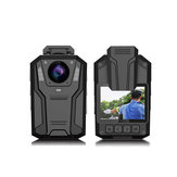 WiFi 2 İnç LCD HD 1296P Polis Kamera Kızılötesi Gece Görüşlü Video Kaydedici Giyilebilir Güvenlik Kamera