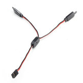 5 X Amass 60 Core 15cm Y Servo Cable for Futaba Preventing Buckle 