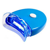 Lâmpada de clareamento dental em miniatura com cuidado oral com 2 baterias