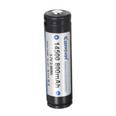 KeepPower P1450C 3.7V 800mAh Bateria Recarregável Protegida 14500 Li-ion