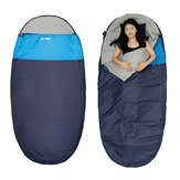 Poszerzany śpiwór w kształcie jajka Camping lekki ciepły, przenośny śpiwór dla dorosłych na zewnątrz piesze wycieczki
