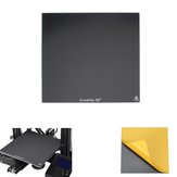 Пластина горячей кровати Ultrabase Black Carbon Silicon Crystal Glass размером 235*235 мм для принтера Ender-3 на платформе