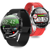 [Temperatuurmeting] Microwear T03 Volledig touchscreen ECG Hartslag Bloeddruk Zuurstofmonitor Muziekbediening Smart Watch