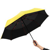 Ombrello automatico da business a tre pieghe per uomo e donna, ombrello antipioggia e antivento di lusso per uomo e donna, regalo
