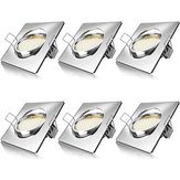 LUSTREON 3.5W 68 LED Square LED Ceiling Light Non-dimmable Recessed Downlight Spotlight AC220-240V 