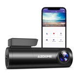 AZDOME M300カーカメラ音声制御ダッシュカム1296P WiFi Dashcams 隠しカメラ ナイトビジョン Gセンサー 24時間駐車モニター