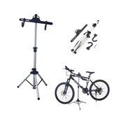 Stojak do naprawy i konserwacji rowerów składany, regulowany i z uchwytem na narzędzia do naprawy rowerów.