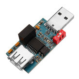 Izolator USB do USB Moduł izolacji za pomocą optokoplera Płyta ochrony sprzężona ADUM3160 Napięcie izolacji 2500V