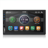 7049D 7 Inch 2 DIN WINCE Auto MP5-speler FM-radio Stereo HD Touchscreen USB AUX bluetooth In Dash Ondersteuning Camera