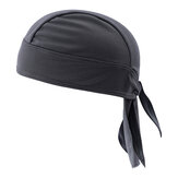 Влагоотводящая регулируемая повязка на голову для велоспорта На открытом воздухе Бандана для бега Череп Шапочка-шапочка 