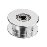 3pcs 20T Aluminum Timing Pulley Without Tooth For DIY 3D Printer 
