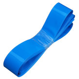 Lipo Pil İçin 50mmX10m PVC Şeffaf/Siyah/Mavi Isı Daraltma Tüpü