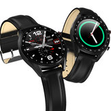 Microwear L7 Edge-to-Edge-Bildschirm EKG-Herzfrequenz-Bluetooth-Anruf IP68-Musiksteuerung Lange Standby-Smartwatch