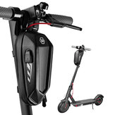 CoolChangeの大型EVAハードシェル電動スクーターフロントバッグ、USB充電ポート付き、防水バイクハンドルバッグ、ロードバイクアクセサリー。