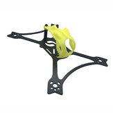 Kit telaio per drone da corsa FPV FullSpeed Toothpick con passo di 120 mm in fibra di carbonio + copertura stampata 3D di 9g