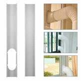 2db állítható ablakcsúsztató készlet lemez légkondicionáló szélvédő a hordozható légkondicionálóhoz