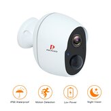 Pripaso 1080P Wireless Battery Powered IP CCTV Camera Outdoor  Indoor Home Waterproof Security Rechargeable Wifi Battery Camera