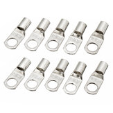 10 Pcs 16mm²x8mm Copper Cable Lugs Electrical Terminal Block Wire Connectors