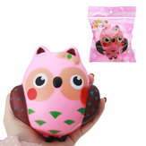 Squishy Owl Slow Rising Cute Soft Коллекция животных Подарочная игрушка для декора