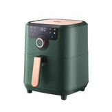 YOUBAN YB-8800TSD Φούρνος ζέστασης αέρα 4,5L μεγάλης χωρητικότητας 1400W ηλεκτρικός χωρίς λάδια μαγειρευτής με έλεγχο αφής + περιστροφή, θέρμανση 360°C, αντικολλητικό καλάθι, αυτόματος απενεργοποιητής
