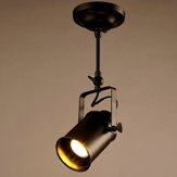 Endüstriyel Retro Vintage Loft Şamdan Asma Lamba Tavan Lambası Spot Işık Aydınlatma Cihazı