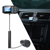 Bakeey T1 Авто FM-передатчик Bluetooth MP3-плеер Handsfree USB зарядное устройство Поддержка TF Автоd Музыкальный плеер беспроводной Aux Audio Приемник