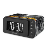 Digoo DG-FR8888 Multi-function Smart Touch Botton Digital Alarm Clock with FM Radio Speaker Memory Function Dual Daily Alarms