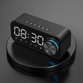 Bakeey B126 Bluetooth Subwoofer Music Player Ηχείο Ξυπνητήρι με Ραδιοφωνική εκπομπή FM και Διπλό Ρολόι Ξυπνητηριού
