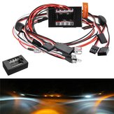 7pcs 8Leds kit de lumière LED ensemble clignotant de frein pour 2.4g 1/10 pièces de voiture rc accessoires