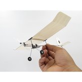 Tygzs M1 Wingspan 232mm 4CH DSM2 Ultra Light Indoor Mini RC Airplane BNF With 3.7V Battery