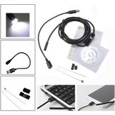 6 LED 7mm Objektiv IP67 USB Android Endoskop Wasserdicht Tube Schlangenkamera für Android Telefon und PC