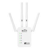 Amplificatore ripetitore Wifi da 1200 Mbps 5G / 2.4 GHz Router Gigabit Extender Booster Ripetitore Estensore di segnale WiFi Estensore di segnale Wi-Fi per Casa Ufficio