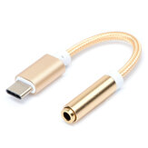 Bakeey Nylon USB 3.0 Type-C to 3.5mm Audio Earphone Adapter Cable for Letv 2 Pro Max 2