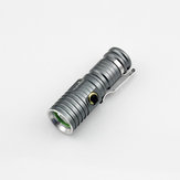 Yupard Q5 600LM 3Modes wiederaufladbare Mini LED Taschenlampe 16340