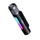 Nextool 12 az 1-ben 900lm 245M távolságú, zenei pulzus lámpa teleszkópos fókusz hosszú hatótávú LED zseblámpával, 18650-es akkumulátorrendszerrel, mini hangszóróval és 360 ° -os oldalsó fény