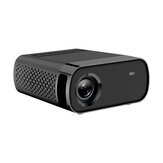 Foqucy GX100 Mini LED Projector 1800Lumens 2000:1 Contrast Ratio 4K 1080P Supported EU Plug Outdoor Movie Home Theater