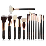 Maquillage cosmétiques brosses kit kit fondation faciale blush blending eyeshadow MAANGE 15 pièces