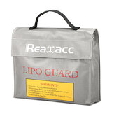 Realacc портативная взрывозащищенная сумка для липо батарей 240x180x65мм