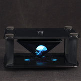 Mokiki 360 stopni wirtualne 3D holograficzne pudełko na telefon komórkowy otoczone