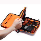 Lässige multifunktionale Leinwand Multi Pocket Ipad Store Bag Phone Bag Aufbewahrungstasche