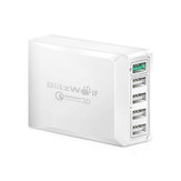 [Qualcomm Certified] BlitzWolf® BW-S7 QC3.0 40W 5 USB-oplader adapter met Power3S Tech