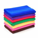 9шт 9 цветовых микрофибры мягкая впитывающая махровая салфетка для мытья автомобилей, ухода за экранами и окнами