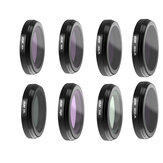 Ensemble de filtres d'objectif de caméra URUAV STAR / CPL / ND4 / ND8 / ND16 / Night / ND8PL / ND16PL / ND32PL / ND64PL pour Hubsan Zino 2 / Zino 2 Plus