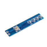 1S / 2S / 3S / 4S Enkele 3.7V 18650 Lithium Batterij Capaciteitsindicator Module Percentage Vermogensniveau Tester LED Display Board