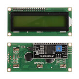 Модуль 1602 LCD с желто-зеленым экраном для HW-060B, интерфейс IIC I2C, питание 5В, плата адаптера 1602 LCD