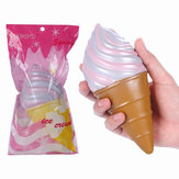 2 Parça Vlampo Sıkıştırmalı Dondurma Koni Jumbo 18 cm Yavaş Yükselen Orijinal Ambalaj Hediye Dekor Oyuncak