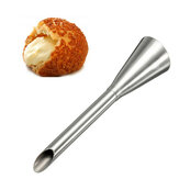 1pcs High Quality Puffs Cream Icing Piping Nozzle Tip Stainless Steel Long Puff Nozzle Tip 