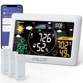 Будильник с WiFi-метеостанцией BALDR беспроводной внутренний и наружный термометр Прогнозирование Приложение Удаленное управление